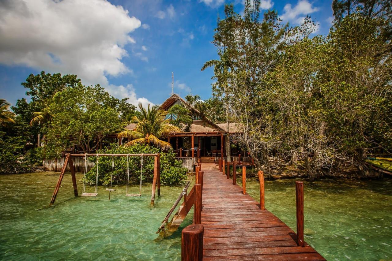 Hotel Rancho Encantado Bacalar Εξωτερικό φωτογραφία